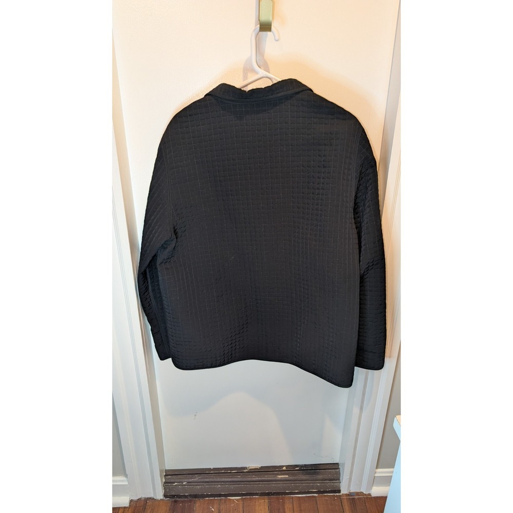Gallery Black Quilted Jacket Women's XLarge - Picture 5 of 5